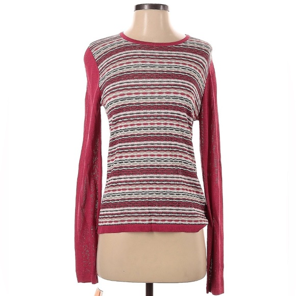 Musette Italian Designer Metallic Pullover Crewneck Sweater Size 3 IT - Picture 1 of 7